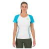 Damen T-Shirt Karpos Lavaredo Evo W Jersey weiß/blaues Atoll